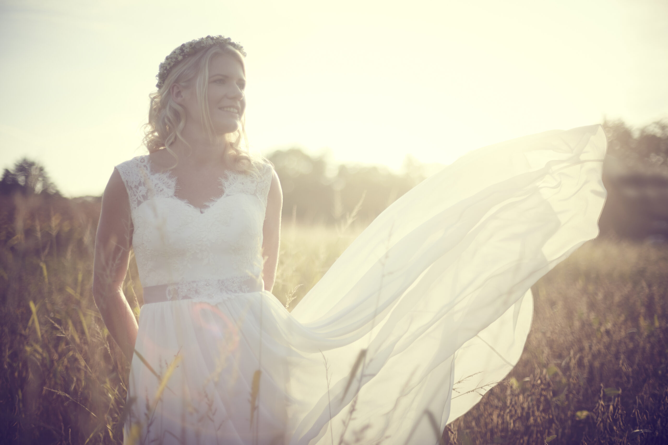 Hochzeitsporträts im Spätsommer – Bild 1